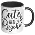 Cute But Psycho Mug 11oz and 15oz Crazy mug, girlfriend, boyfriend, couple, Couple, Best Friend, Cute, Mug,
